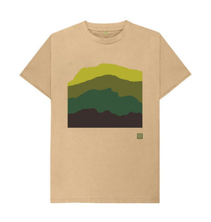 Sand Four Mountains Men's T-shirt - Green