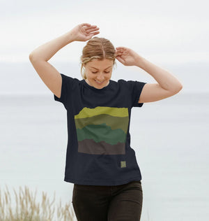 Four Mountains Women's T-shirt - Green
