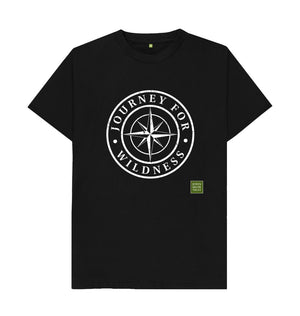 Black Journey for Wildness Men's T-shirt