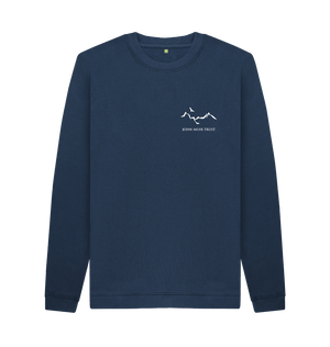 Navy Blue Ladhar Bheinn Men's Sweatshirt - New