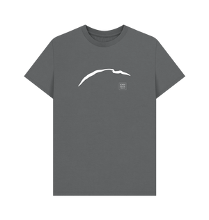 Slate Grey Printed T-shirt Front