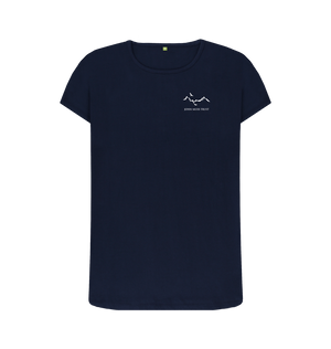 Navy Blue Ben Nevis Women's T-Shirt (Winter)
