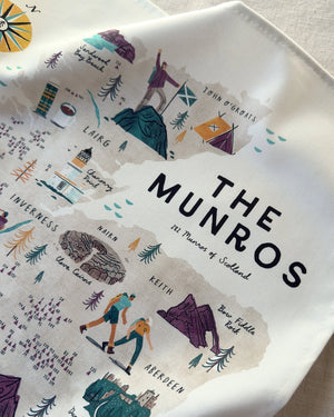 The Munros Tea Towel