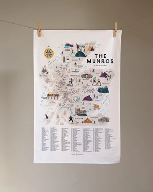 The Munros Tea Towel