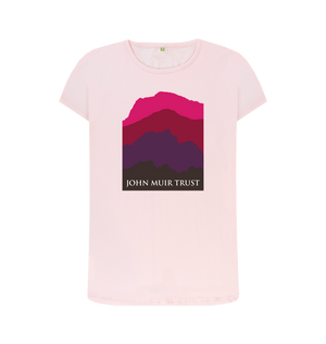 Pink Four Mountains Women's T-shirt - Red v2