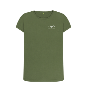 Khaki Ben Nevis Women's T-Shirt (All Season)