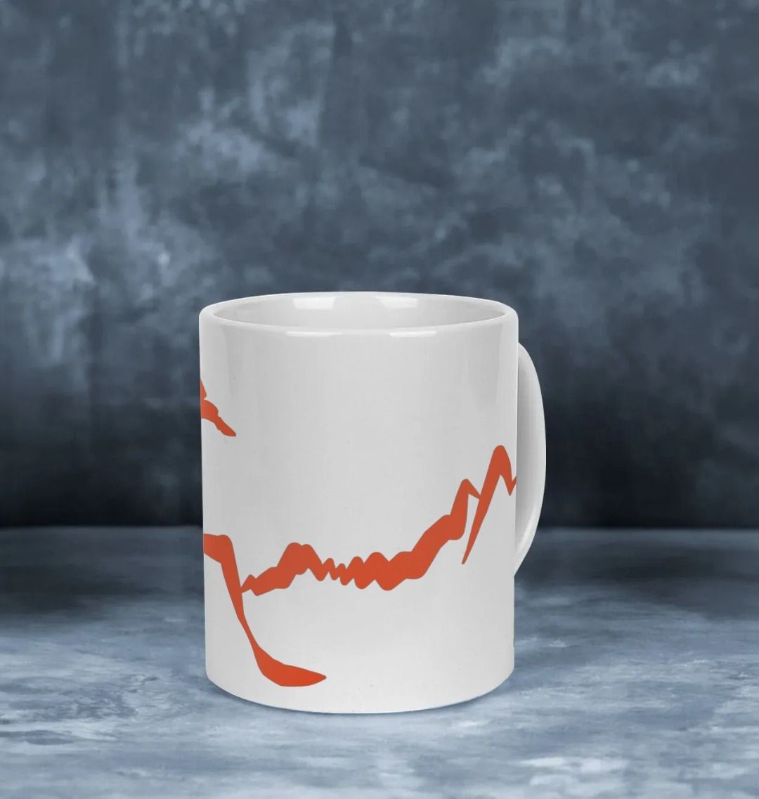 Love wild places mug (Autumn leaf)