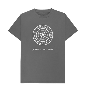 Slate Grey Journey for Wildness Men's T-Shirt - New