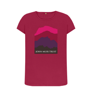 Cherry Four Mountains Women's T-shirt - Red v2