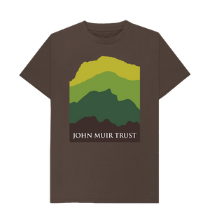 Chocolate Four Mountains Men's T-shirt - Green v2