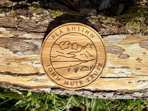 Engraved wooden coasters