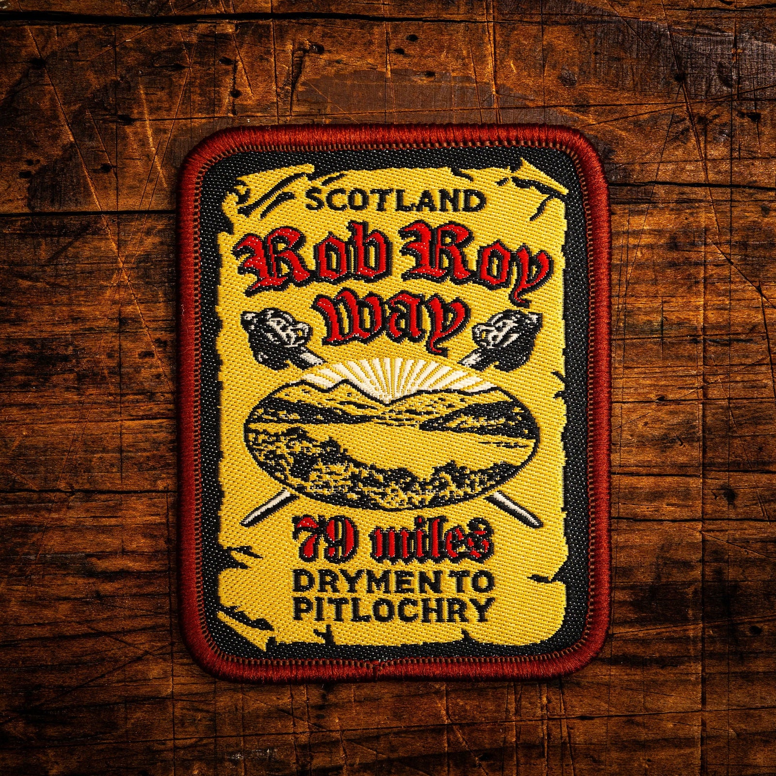 Rob Roy Way Woven Patch
