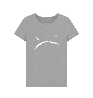 Athletic Grey Printed T-shirt Front