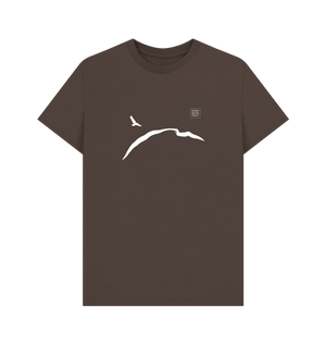 Chocolate Printed T-shirt Front