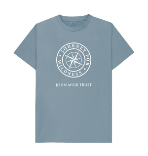 Stone Blue Journey for Wildness Men's T-Shirt - New