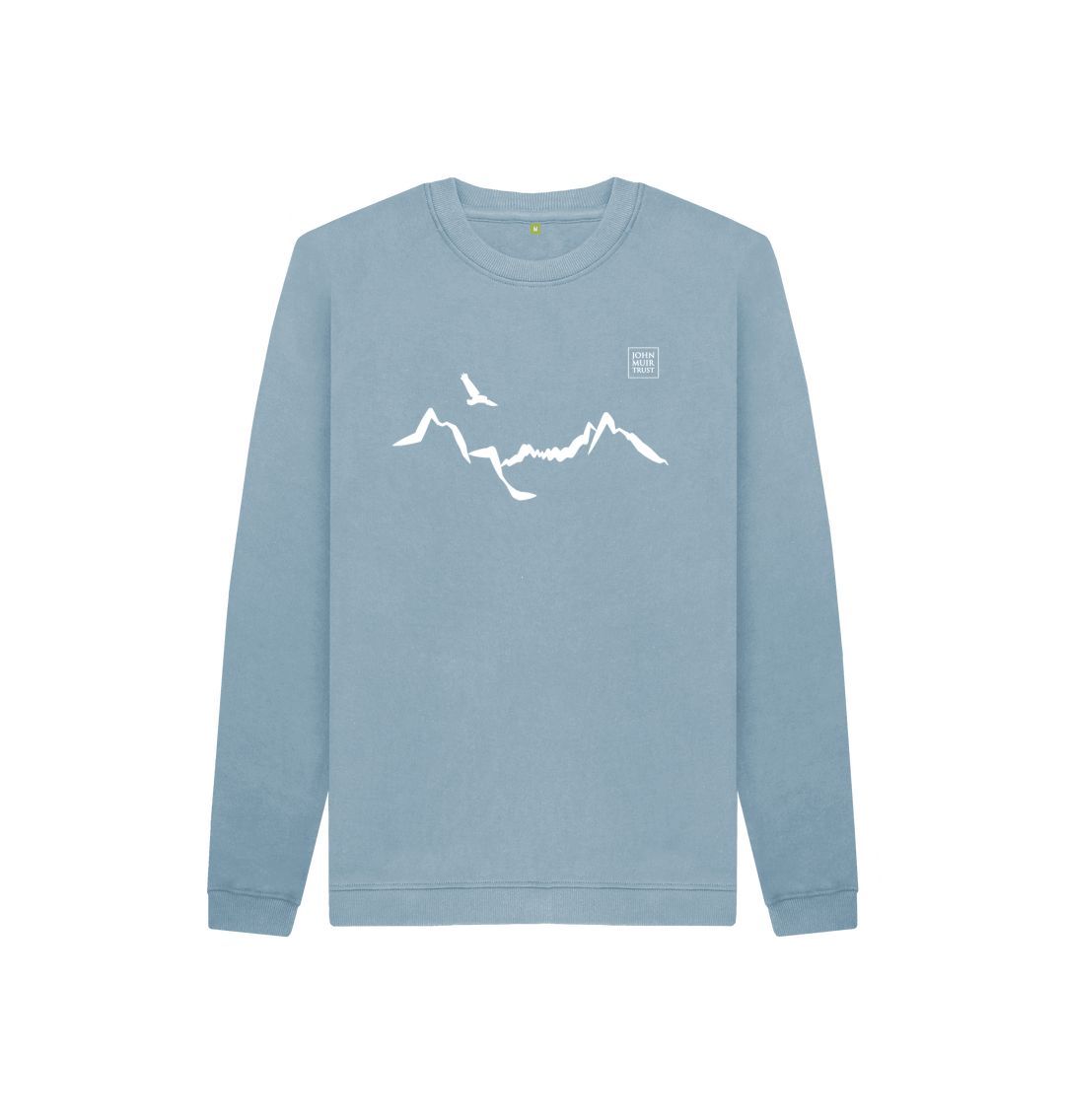 Mustard Ladhar Bheinn Kid's jumper - White