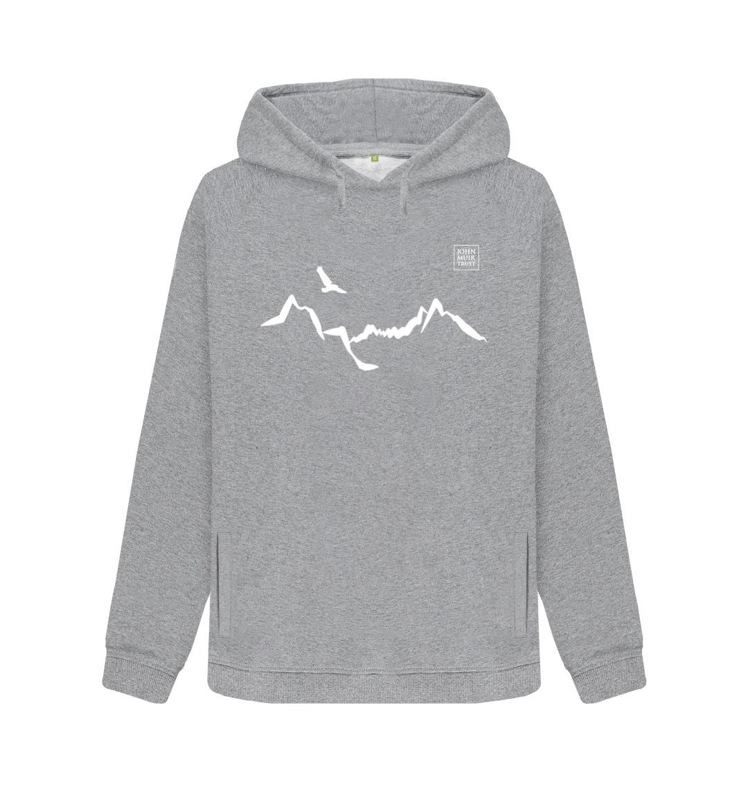 Navy Blue Ladhar Bheinn Women's hoody (White)
