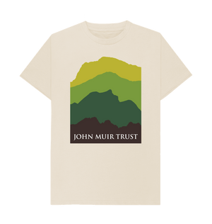 Oat Four Mountains Men's T-shirt - Green v2