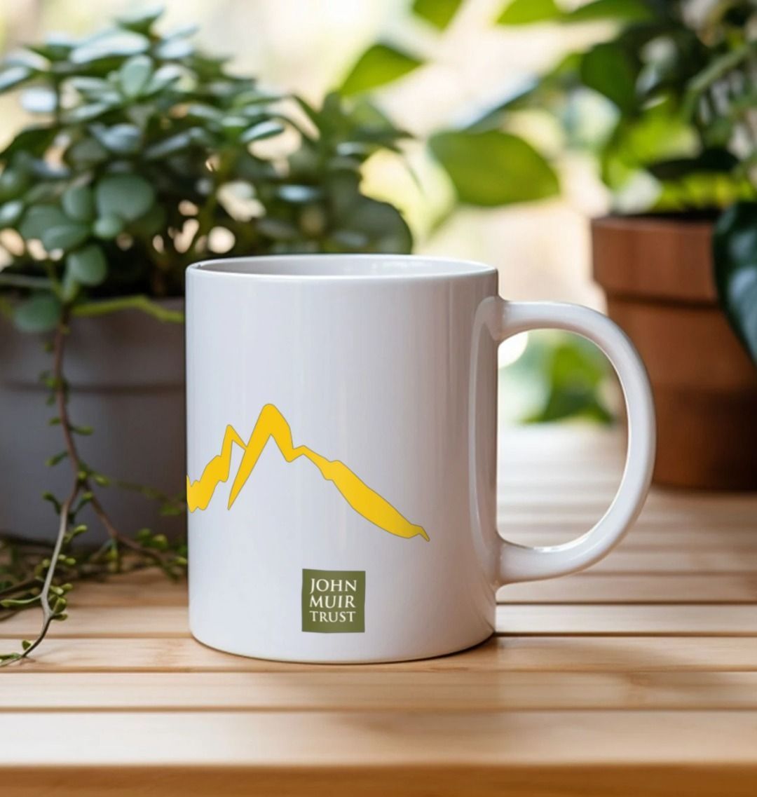 Love Wild Places mug (Gorse Yellow)