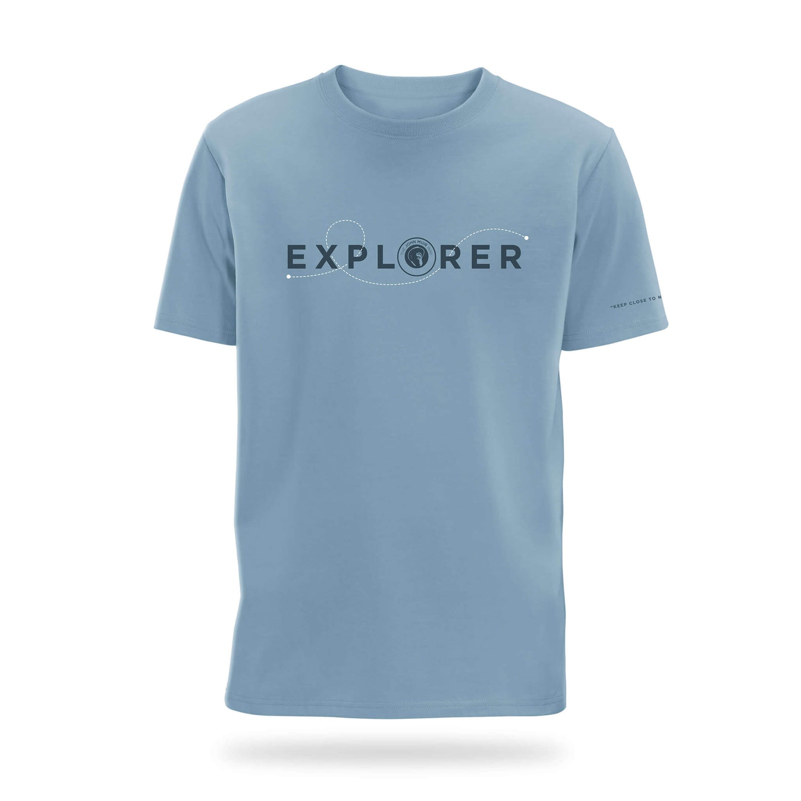 John Muir Way Explorer T-shirt Blue