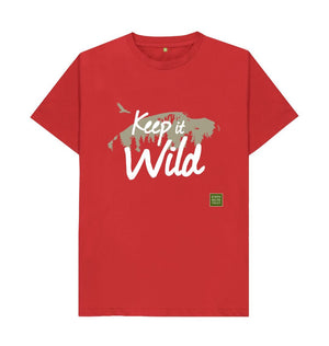 Red Ben Nevis T-shirt - Keep it Wild Men's