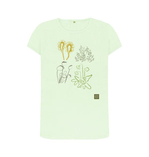 Pastel Green Peatland Women's T-shirt - Green