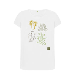 White Peatland Women's T-shirt - Green