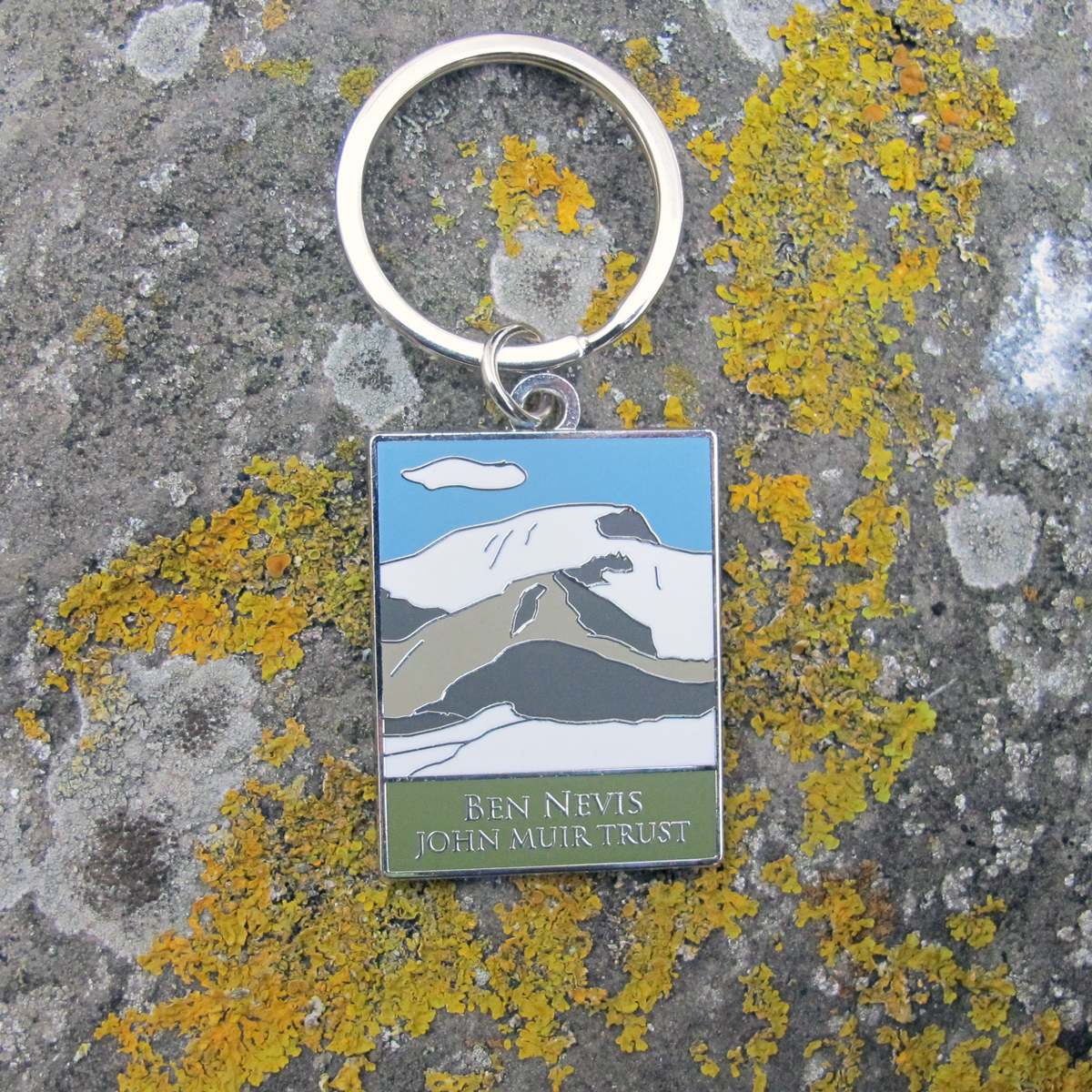 Enamel Keyring