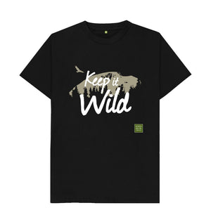 Black Ben Nevis T-shirt - Keep it Wild Men's