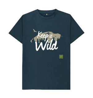 Denim Blue Ben Nevis T-shirt - Keep it Wild Men's