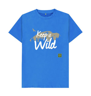 Bright Blue Ben Nevis T-shirt - Keep it Wild Men's