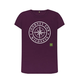 Purple Journey for Wildness Women's T-shirt