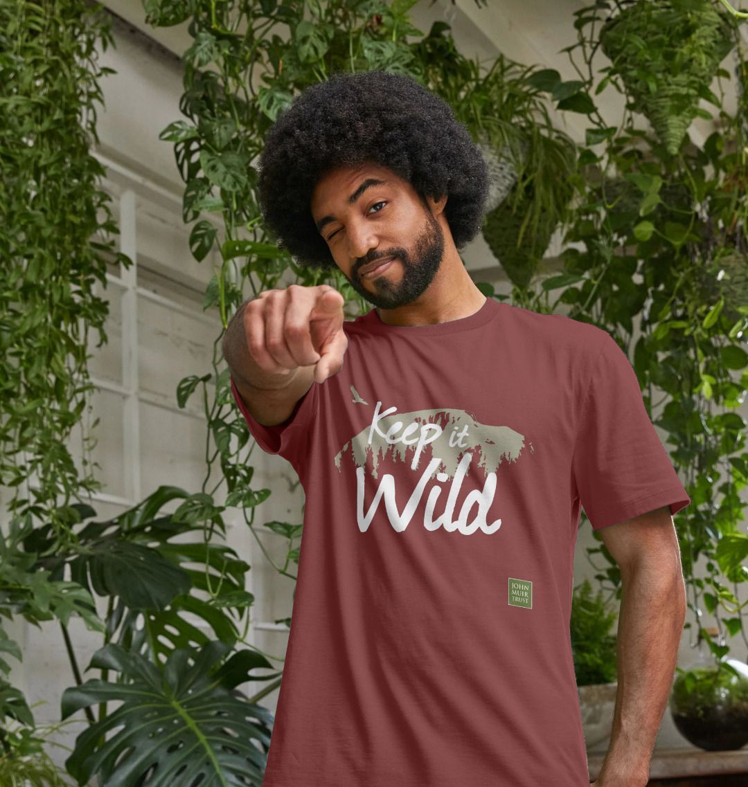 Red Wine Ben Nevis T-shirt - Keep it Wild Men's