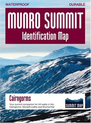 Munro Summit Identification Map – Cairngorms