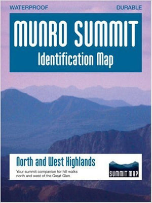 Munro Summit Identification Map – North and West Highlands