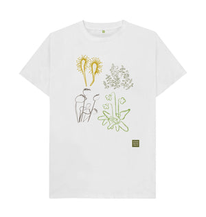 White Peatland Men's T-shirt - Green